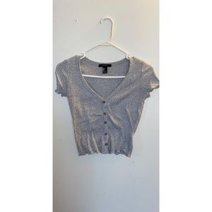 V neck crop top